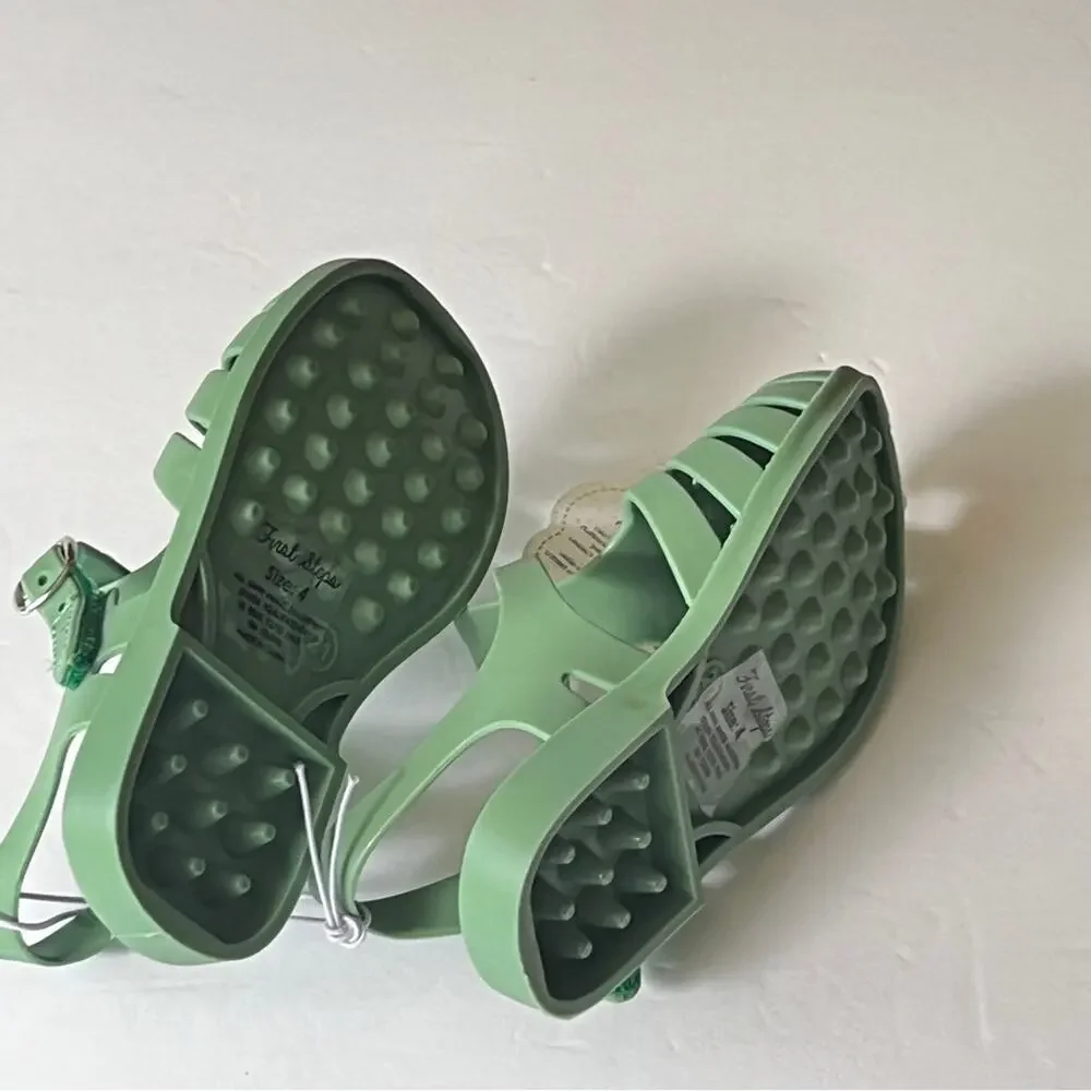 First Steps Fisherman Style Secure Ankle Strap Sandals Sz (4) 9-12M
